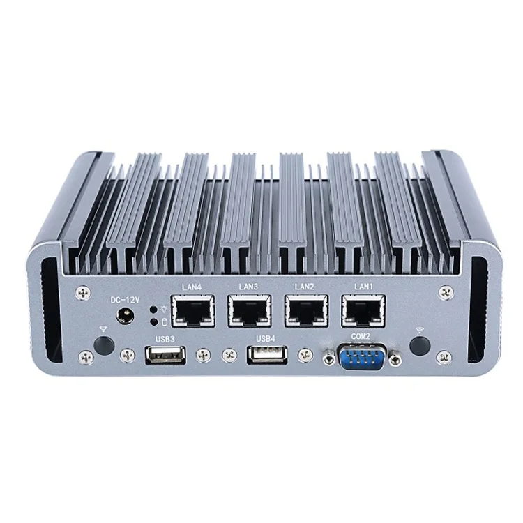 Горячие pfsense брандмауэр intel 3865U I5 6200u процессор 4 порты ethernet linux мини сервер маршрутизатор промышленных ПК