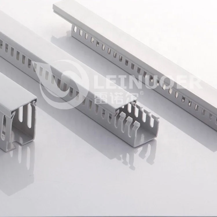 China Supplier electrical supply 25*15~150*100 mm PVC cable trunking price