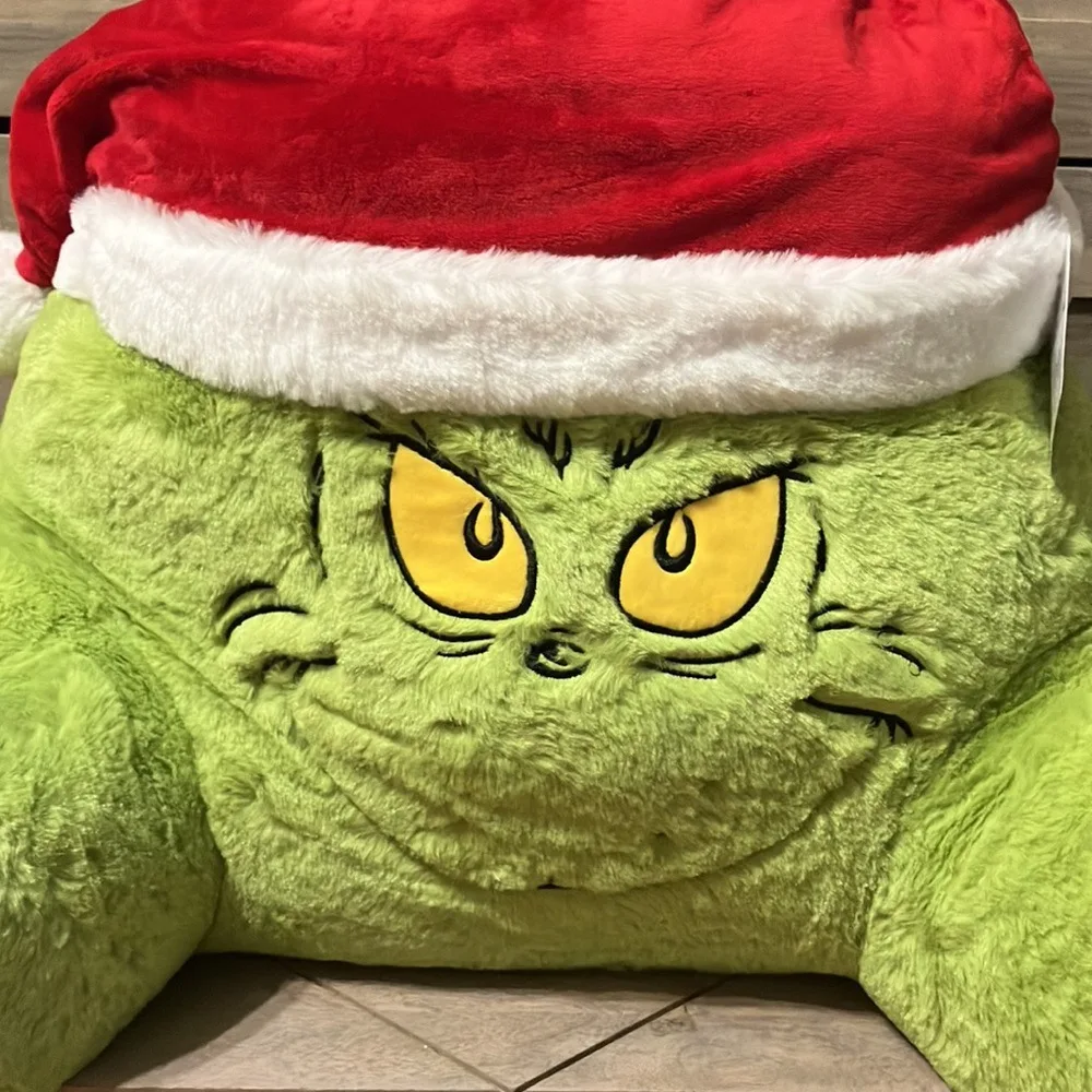 Grinch Stuffed Animal Plush Toy Doll Plush Toy Stuffed Animal Toy Collective Doll Christmas Decoration Gifts for Kids Boys Girls
