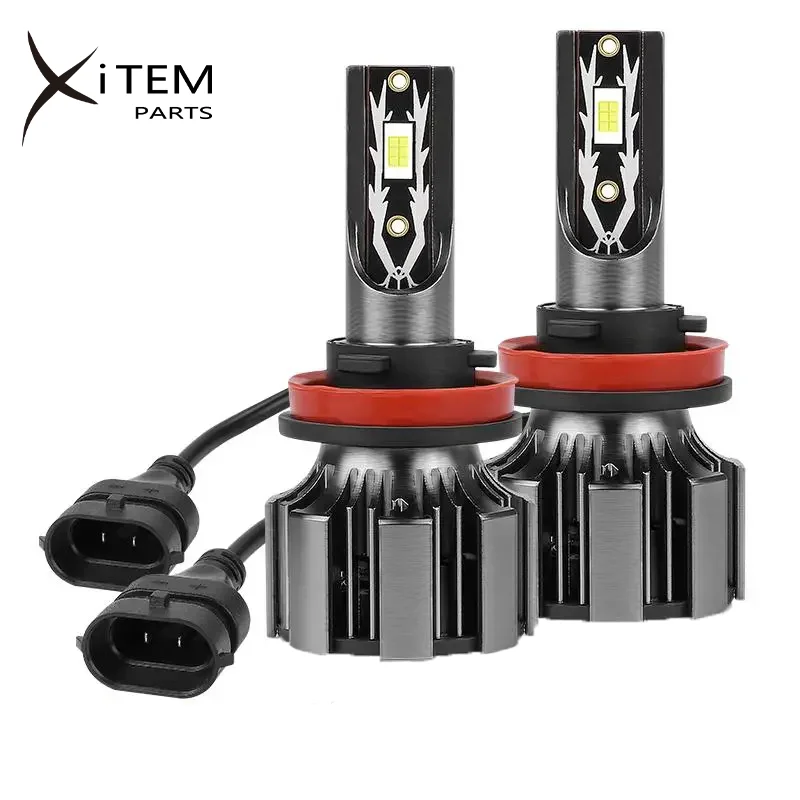 High Power Led Headlight Bulbs For Car Offroad Motorcycle H7 H11 H4 H1 H3 9005 9006 CSP 3570 Chips Auto Lighting