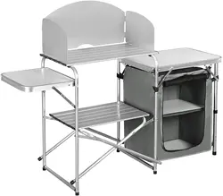 Foldable Camping Cabinet Camping Kitchen Outdoor Camping Furniture