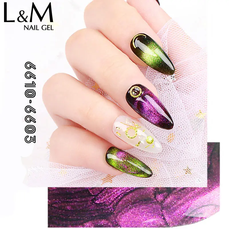 
ibdgel Soak Off UV 9D Cat Eye Gel Polish 5D Magnetic Gel Factory Private Label 