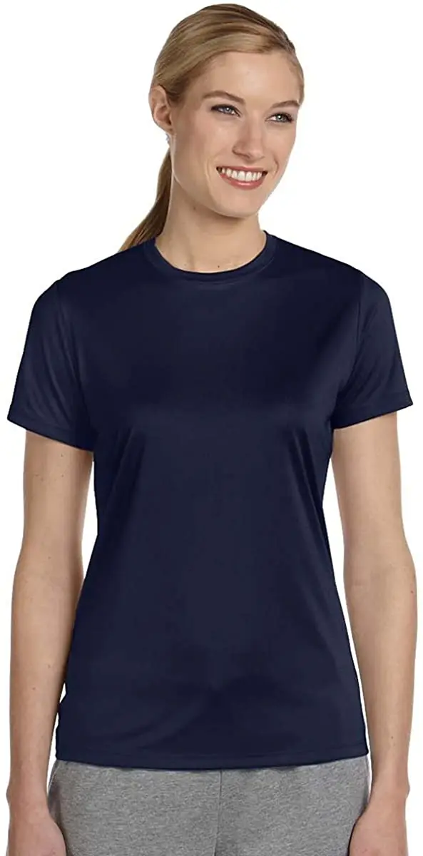 Fashion style wholesale women t-shirts custom logo t shirts