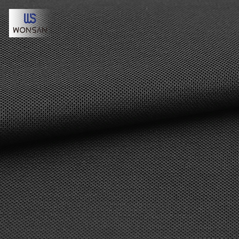 Law Enforcement Department Mercerized Cotton 65S Mercerizer Pique T-shirt Base Layer Plain Dyed Knitting Fabric