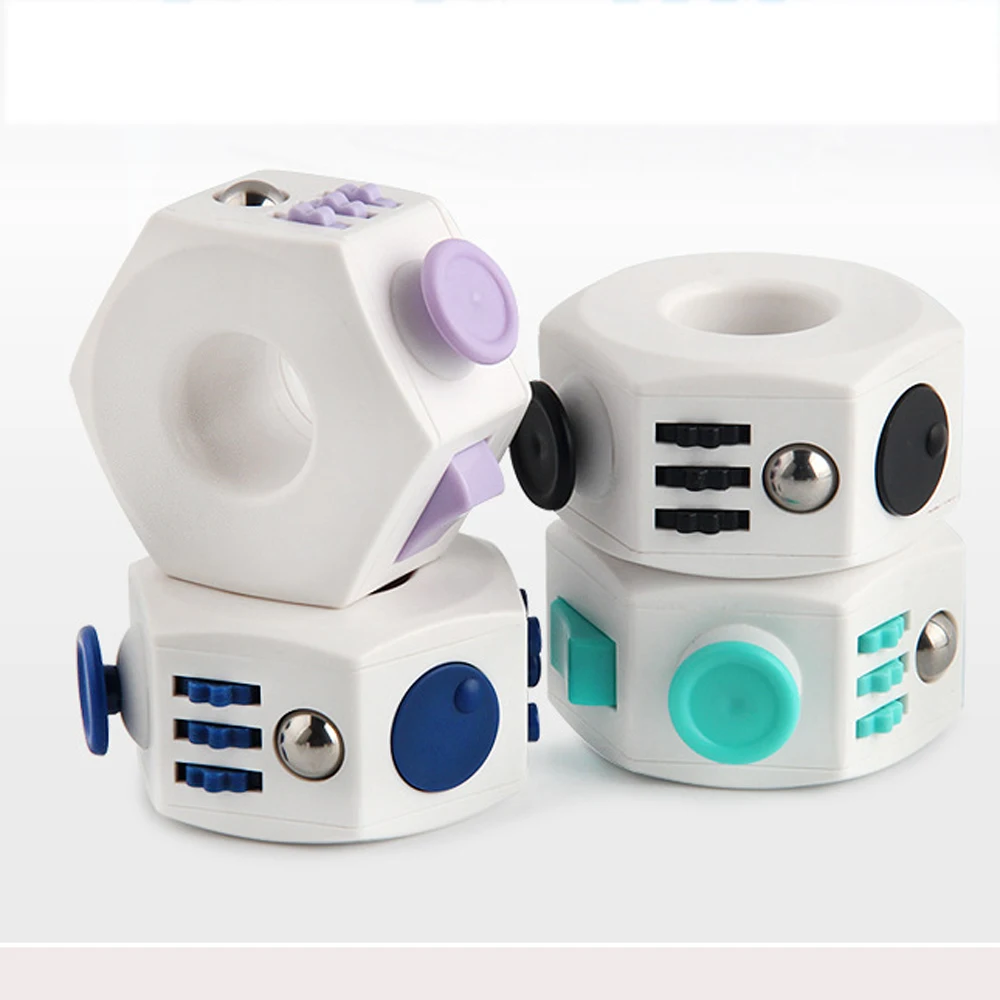 New Design! Amazing Gifts For Kids Fidget Ring Magic Fidget Cube Anxiety Stress Relief Toy