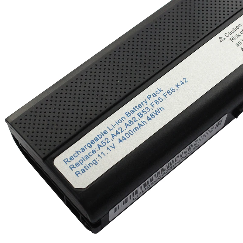 High quality Hot sale Laptop battery for ASUS A52 A42 K52F K42F K42JB K42JK K42JR A31-K52 A32-K52 A42-K52