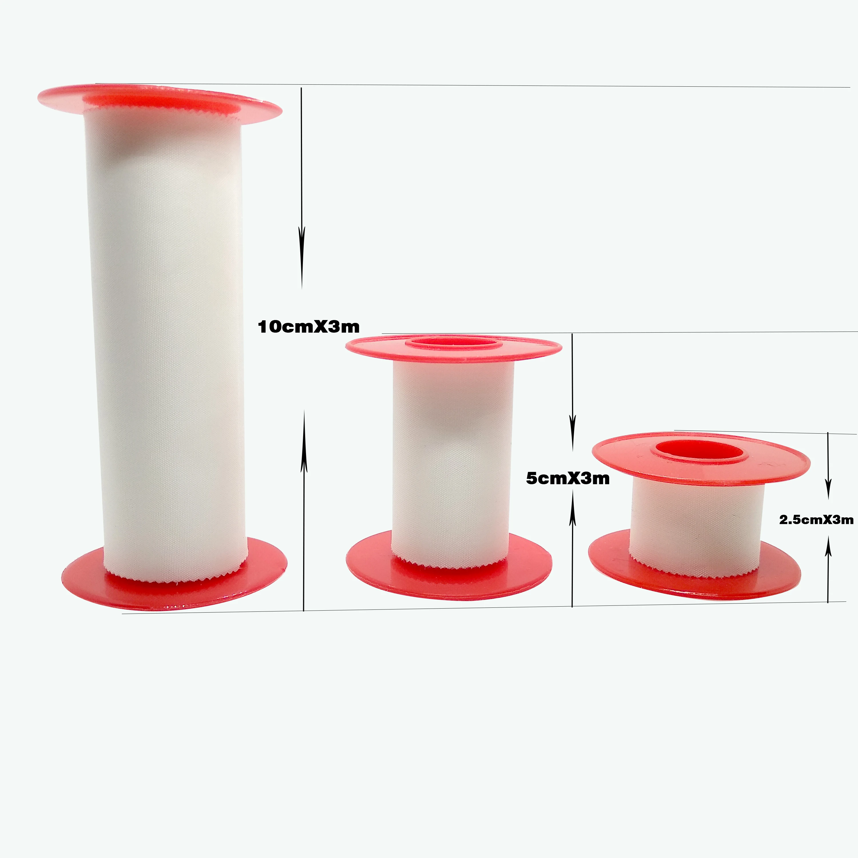 non-woven/ silk/cotton/PE  medical plaster micropore tape