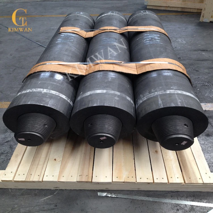 Ultra high voltage electrode with connector graphite electrode HP class