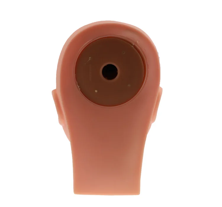 Closed eye practice mannequin silicone head model for eyelash extensions