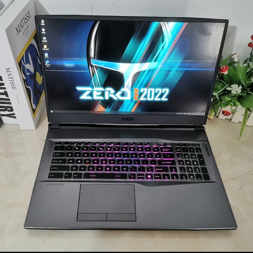 MSI GP75 gaming laptops 17.3 inch FHD IPS screen i7-9750H 16GB 512GB GTX1660TI Used Laptops