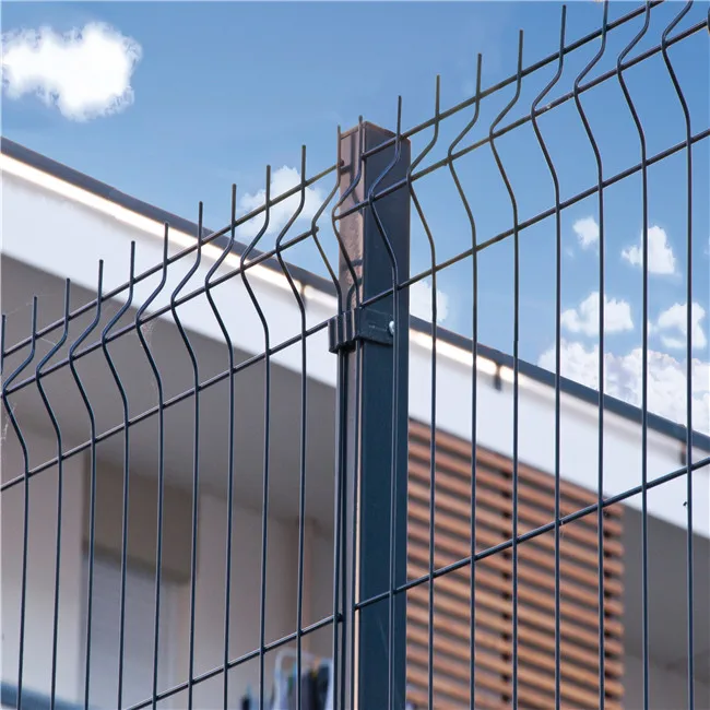 PVC Coated Welded Wire Mesh Fence For Garden Use