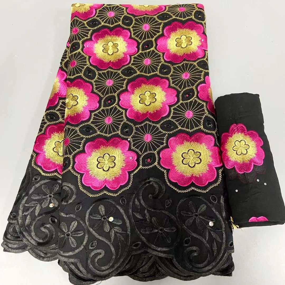 Original swiss voile lace in switzerland gold nigerian lace fabrics polish lace atiku fabric for men high quality5yard/set