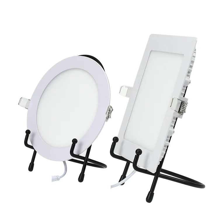 Anern Cheap 6w 12w 18w Small Round Square led panel light