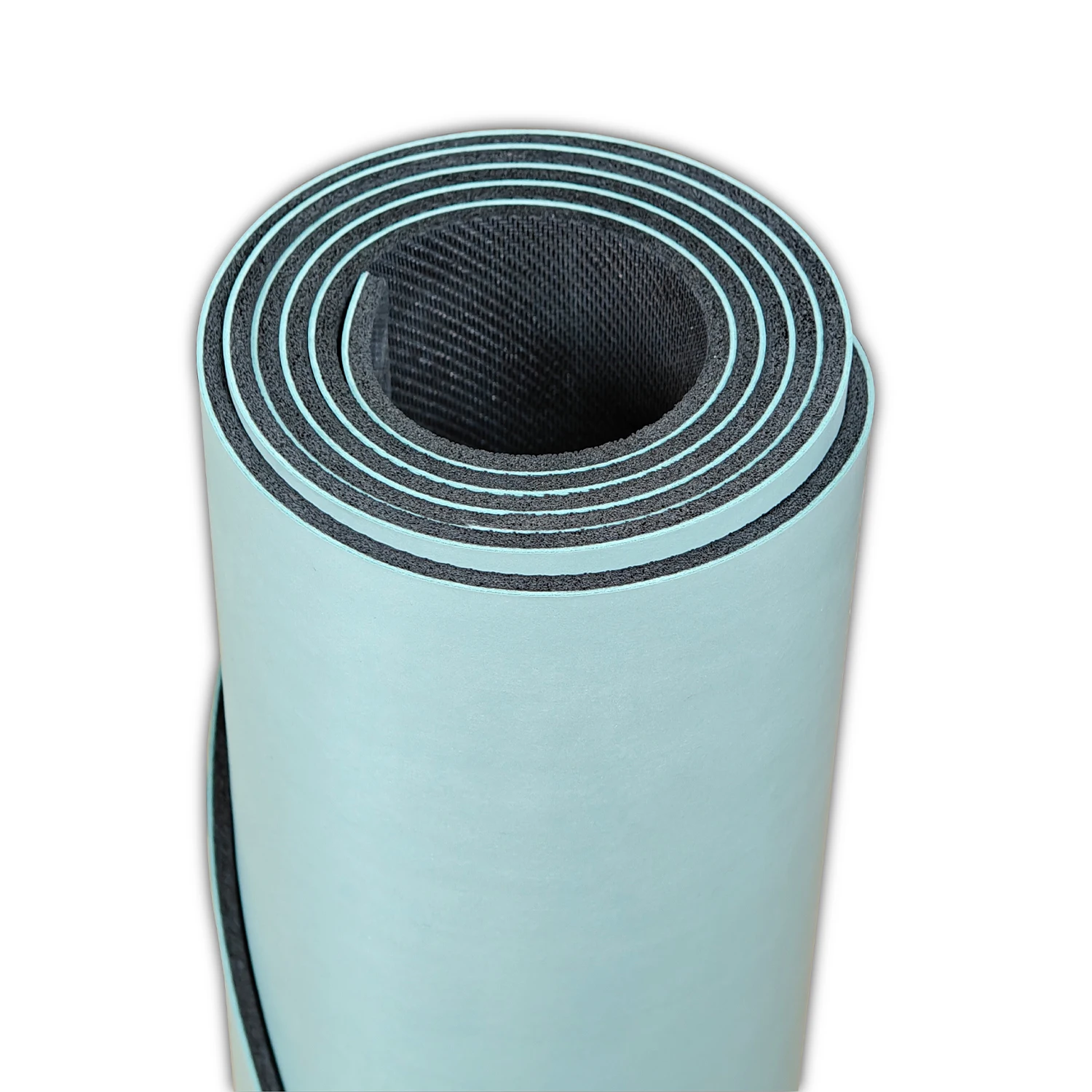 Gym Home Equipment 5mm Yoga Pilates Thick Eco Custom Logo Arch Oval Wave Shape Anti-Slip Frog PU Nature Rubber Yoga Mat