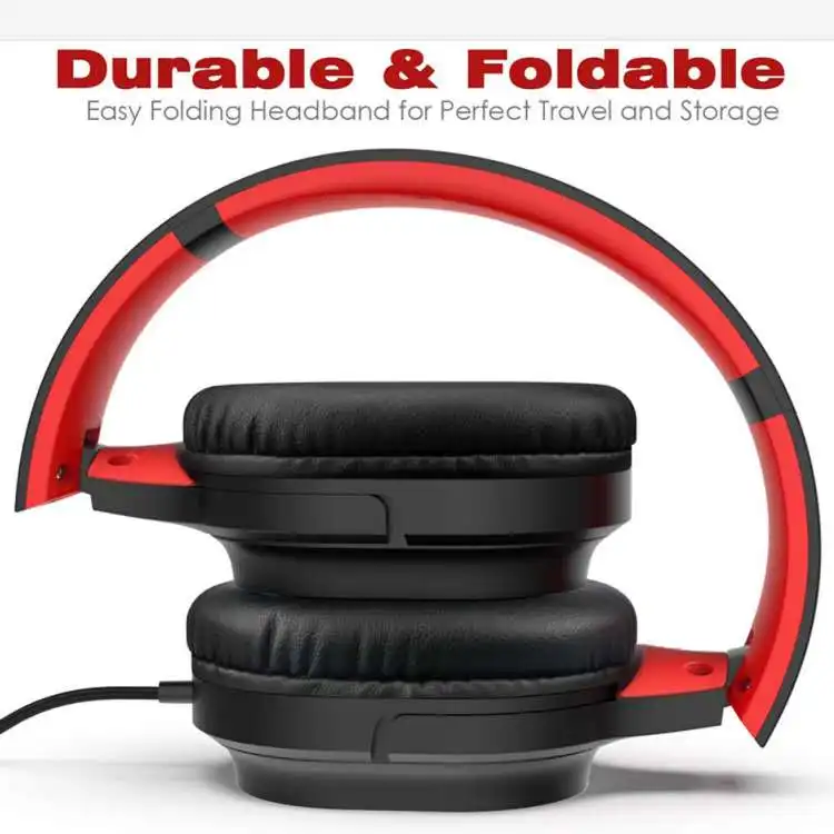 Live broadcast Stereo Computer Gaming headset wired earphone Over-ear headphone for sound card mixer studio recording