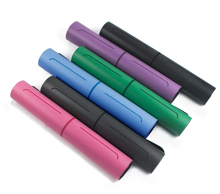 
Gymnastic Exercise Fitness thickening and widening OEM accept 0.5cm PU rubber Yoga Mat 