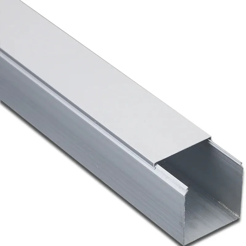 Factory Customized Hanging Flexible Fireproof White High Quality Aluminium Electrical Cable Trays Raceway Cable Duct Trunking