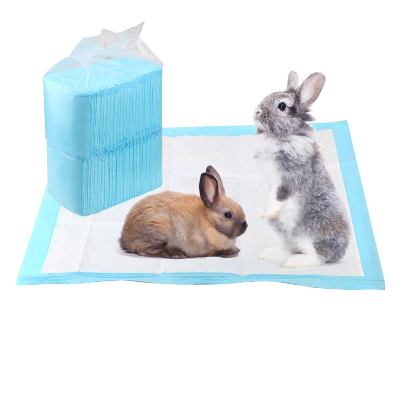 Pet training pad  to prevent leakage water absorption small animals  rabbit nest cage with pad  dog potty pad