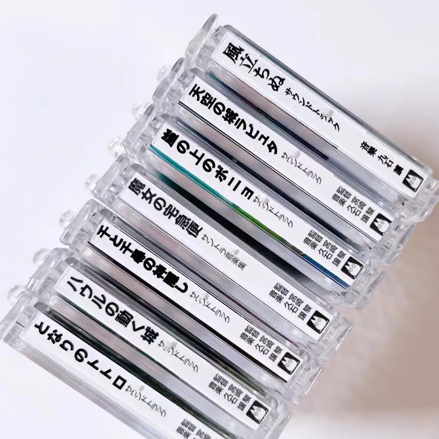 Smart mini album NFC Acrylic keychain Record Pendant Custom DIY cd box CD box Kpop Charm mini music CD keychain