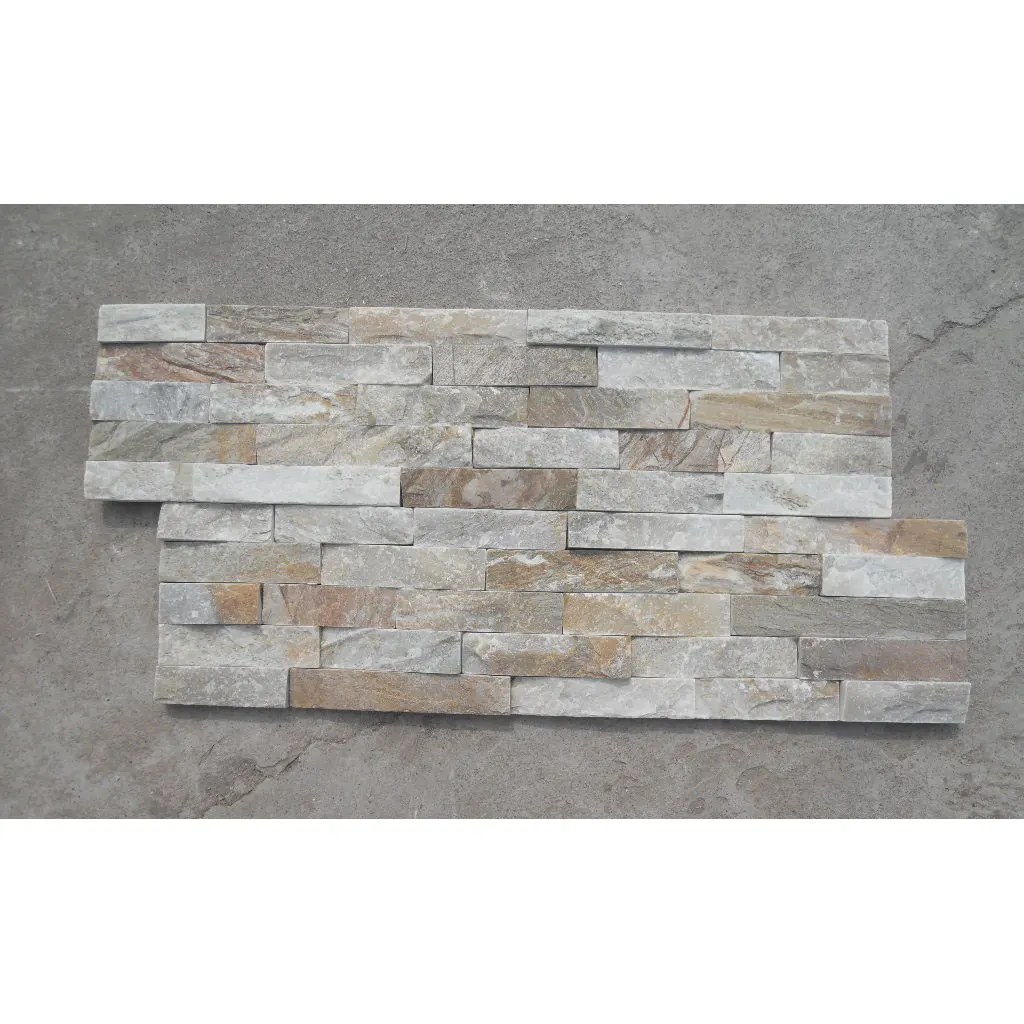 Cladding Quartz Cultural Decorative Stones for Wall