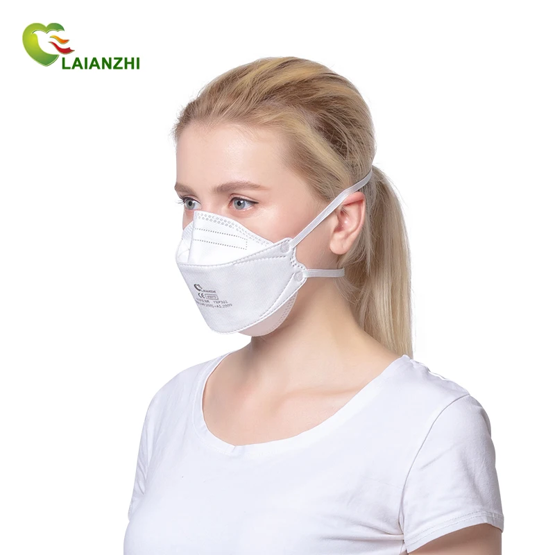 LAIANZHI YXP301 Fish Shaped Disposable  popular  factory price  high quality  no valve  headband FFP3 Mask