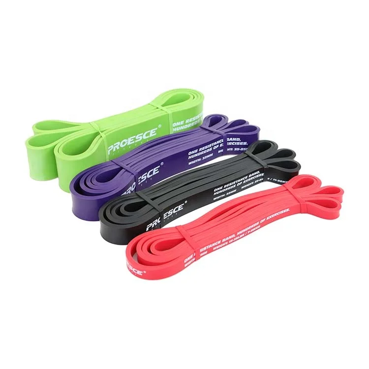 Эластичные тренировочные эластичные ленты для тренажерного зала