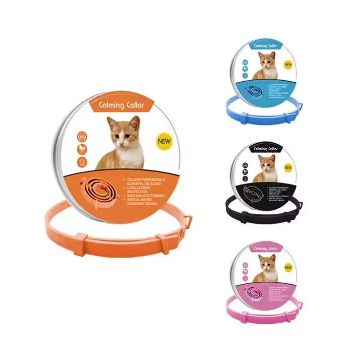 Pet Soothing Collars Cat Soothing And Anxiety Relieving Collars Adjustable Repellent Calming Collar