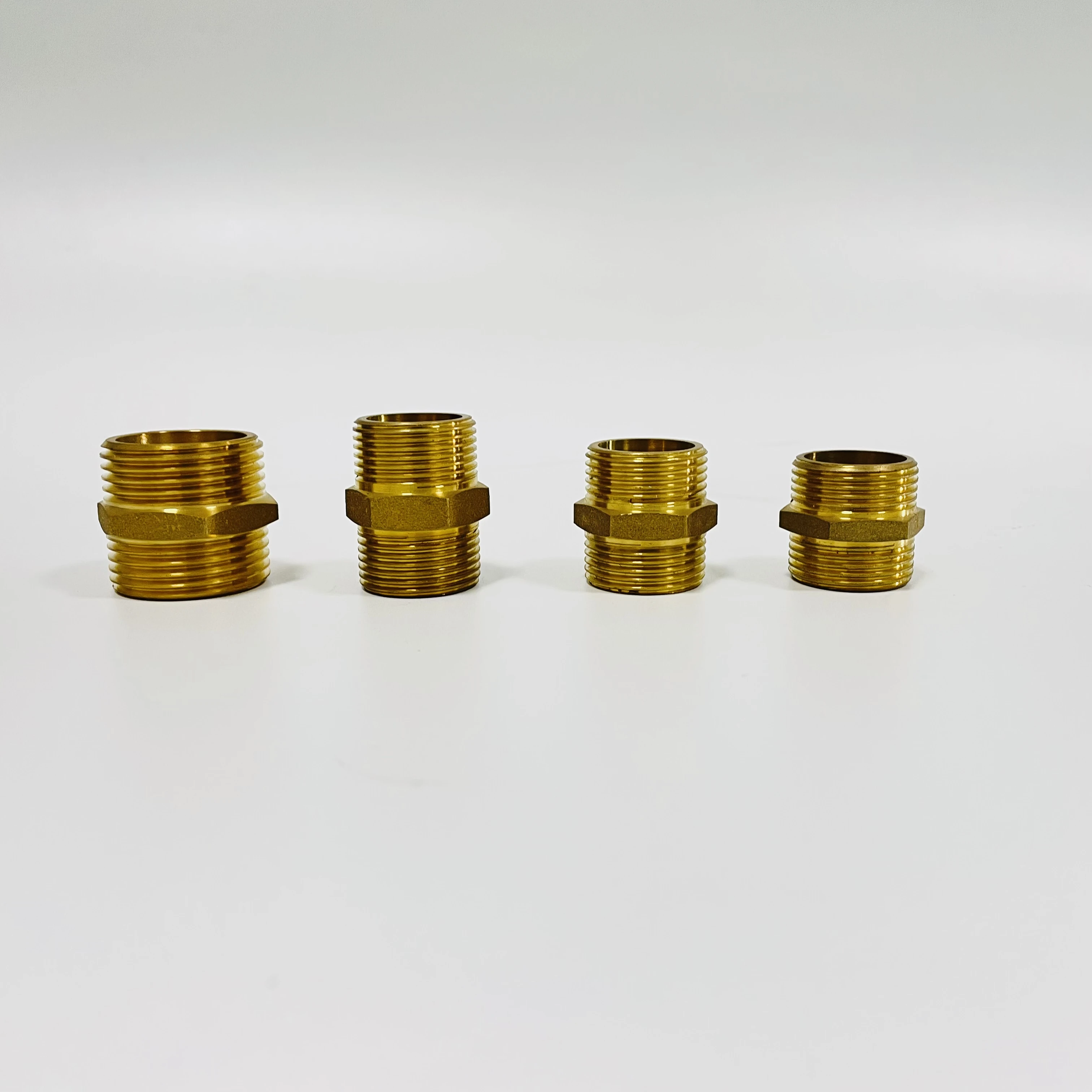 Hot Sales Male Pipe Nipple Fitting Brass Hexagon All Thread Pipe Nipple CE Female and Male Thread Making Kit 3 Years 3.0 Mpa