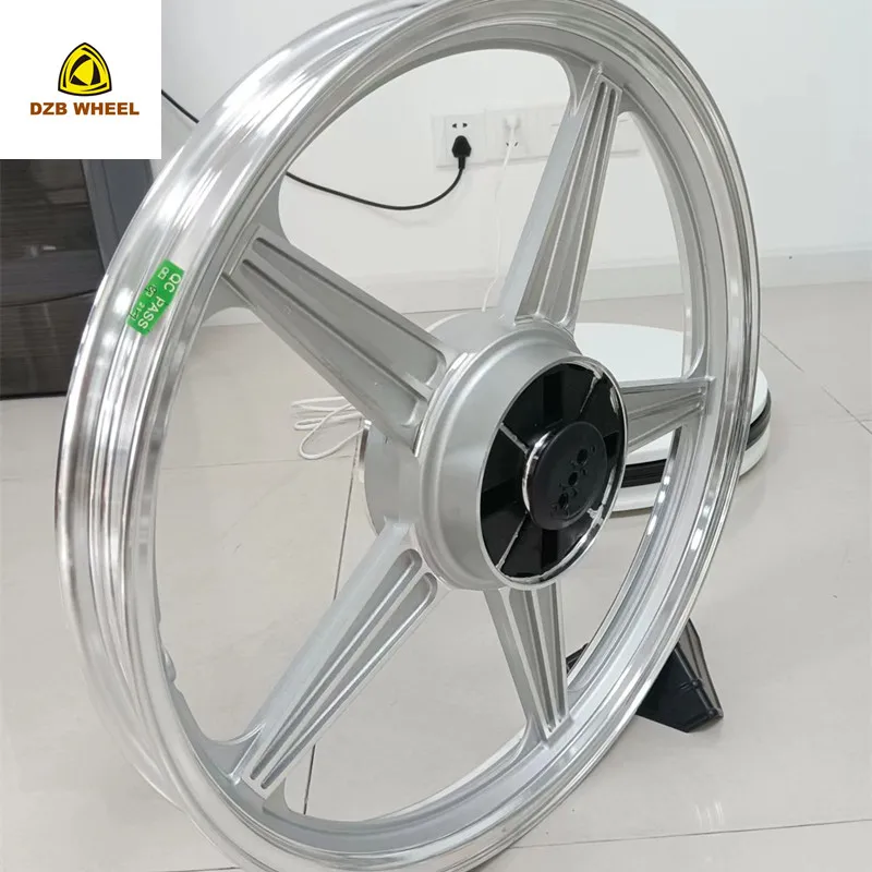 Drum Brake Motorcycle Wheel 1.6*18 Aluminum Car Rims Silver Finish Automobile Rims