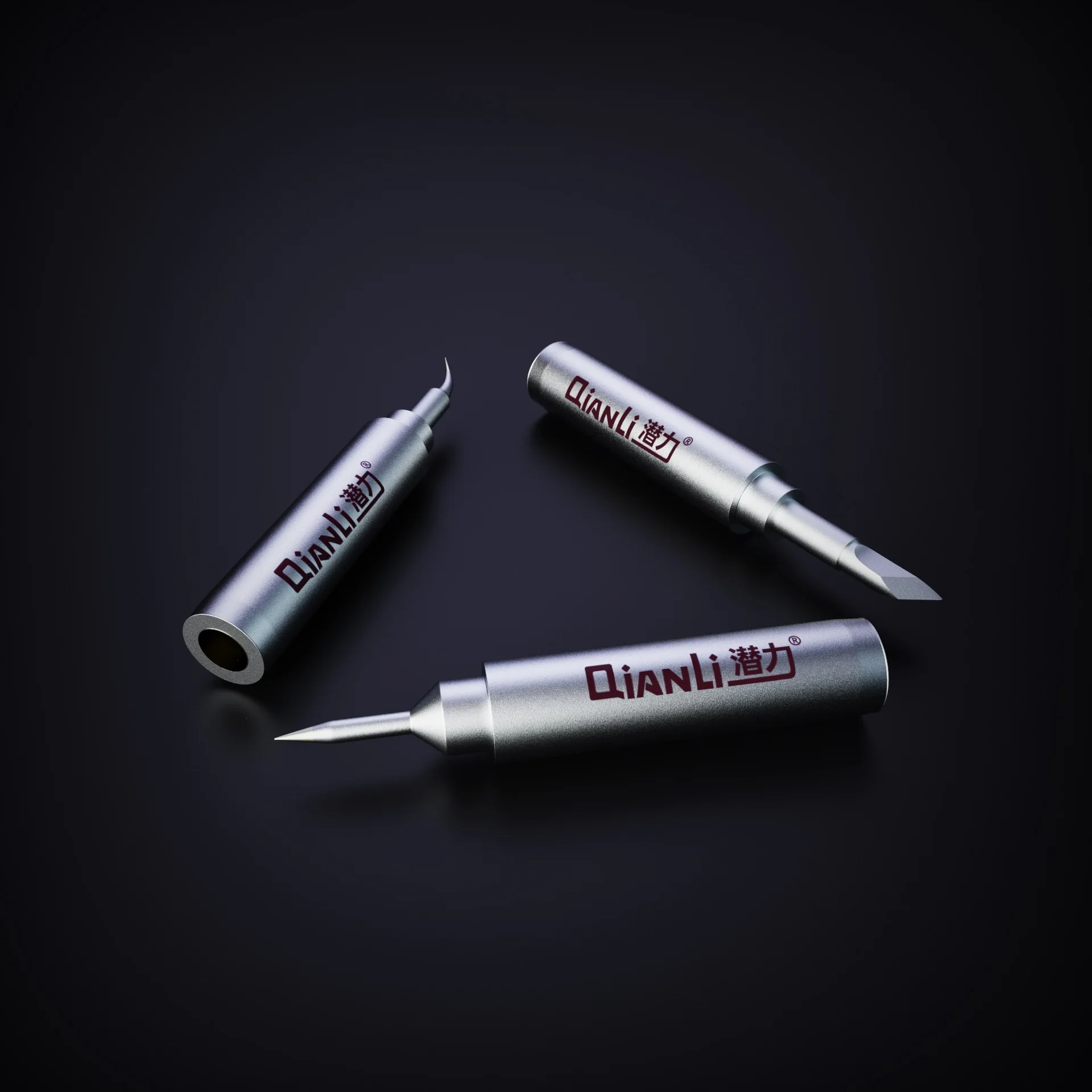 QianLi Bumblebee Ersa Soldering Iron Tips Custom Flat Tip Soldering Iron Inclined Soldering Iron Tip