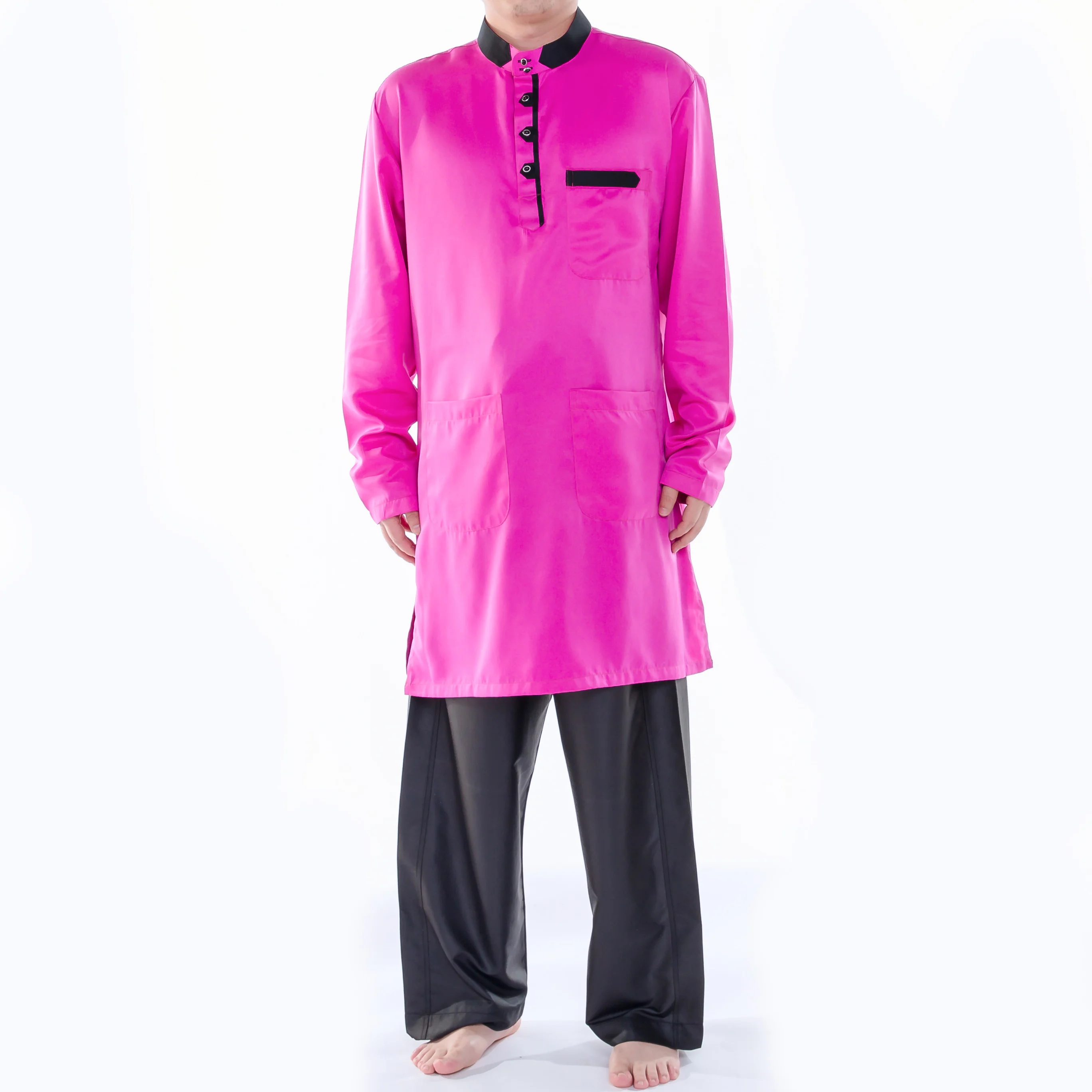 Plus Size Muslim Dubai Abaya 2021 Muslim Men Turkey Clothes Muslim Men Robe Dress gamis jubah