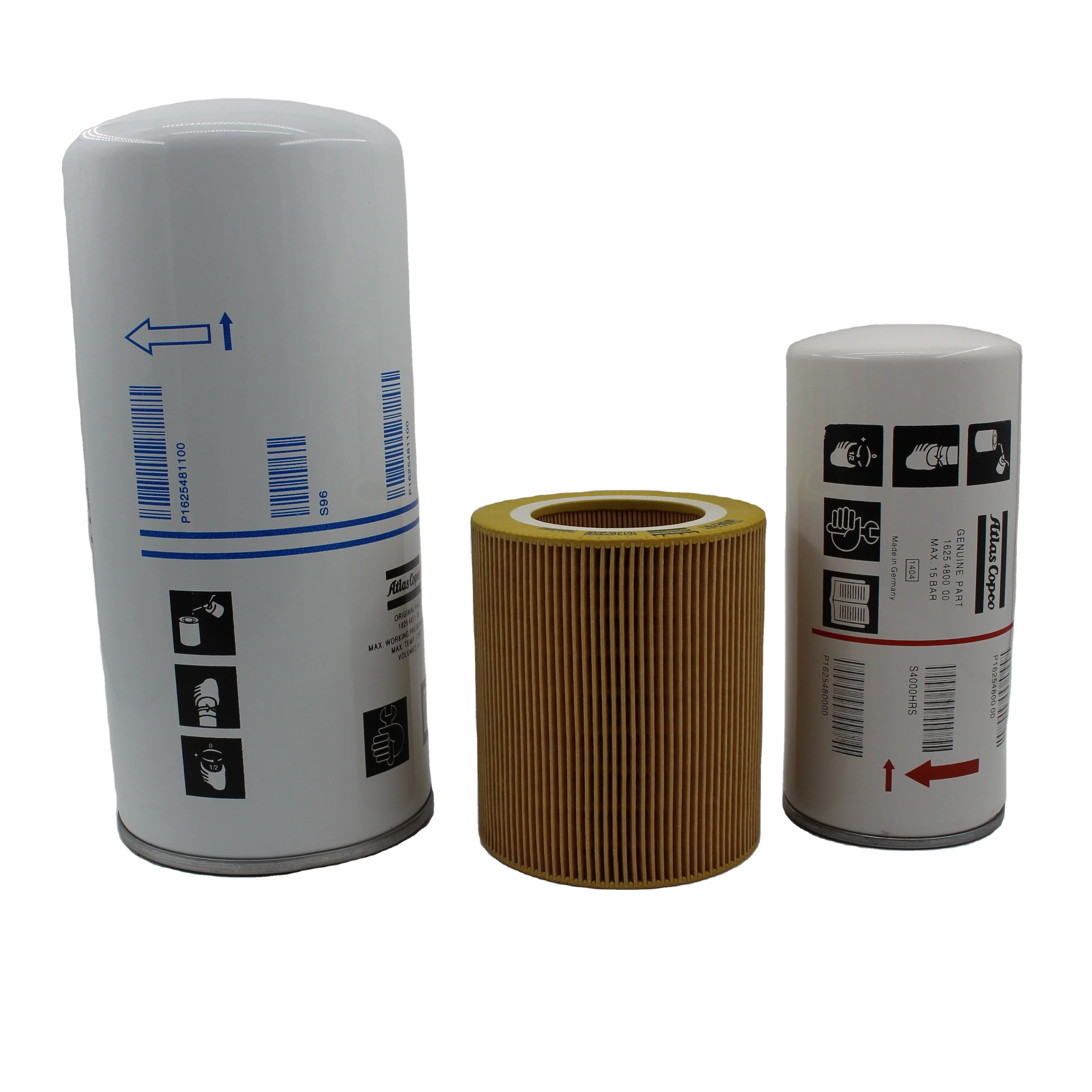 Atlas oil filter 1625480000 screw air compressor wholesale maintenance and repair 1625480000