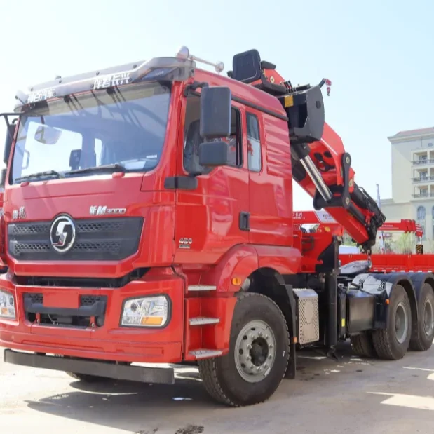 Новый гидравлический кулачковый подъемный кран 20 тонн 25 30 6x4 Shacman
