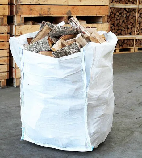 
China Fibc Bags Customized Sample Big Bag For Firewood PP Bags Jumbo 