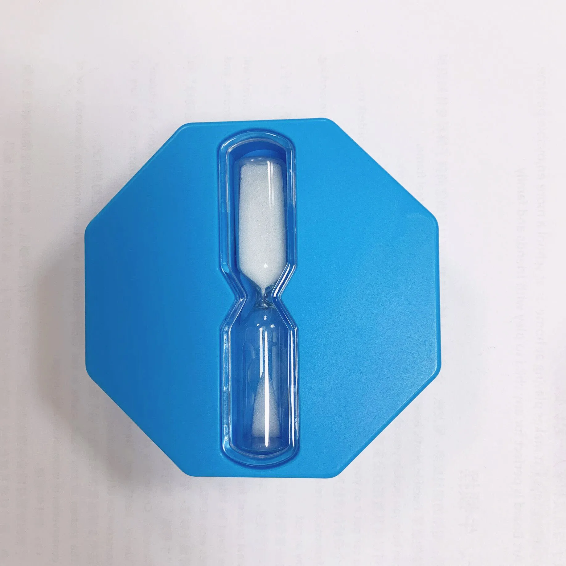 Wholesale Save Water Plastic Octagon Sand Clock 5 Minutes Hourglass Shower Timer For Bathroom