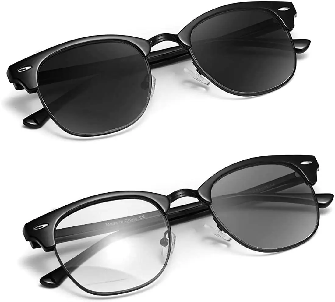 Photochromic Sunglasses Men Driving Glasses Change Color Sun Glasses Eyewear