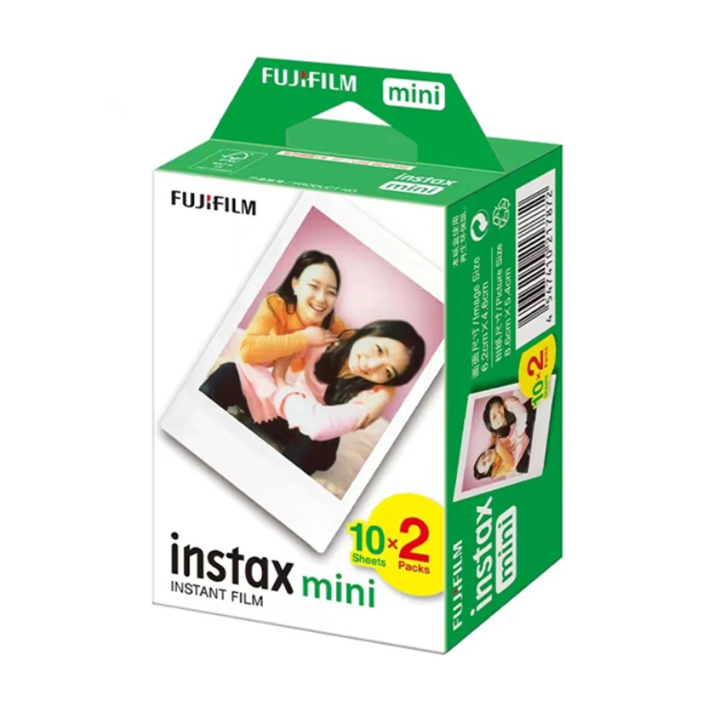 Fujifilm Instax Mini Film Instant White Film for Mini 7s / 8 / 25 / 50s / 90 Camera