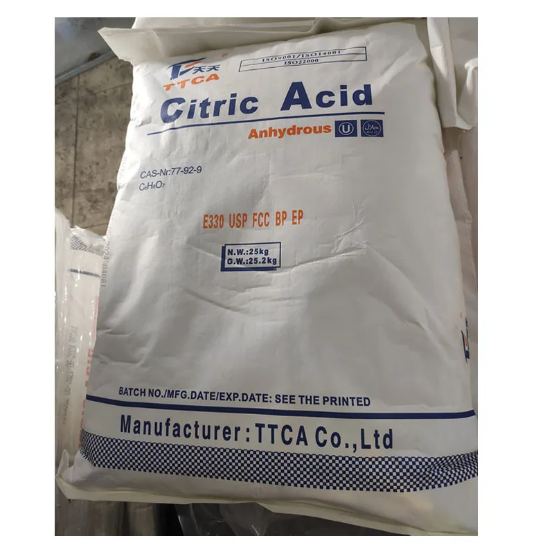 Citirc acid quick delivery in supply of TTCA ENSIGN LEMON STAR RZBC TAIHE citric acid monohydrate anhydrous in supply