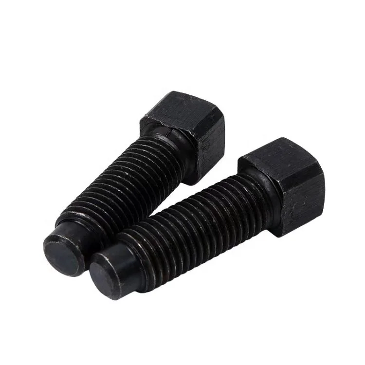 Best Selling Bolts din 479 Black Oxide Square Head Bolts With Short Dog Point din479