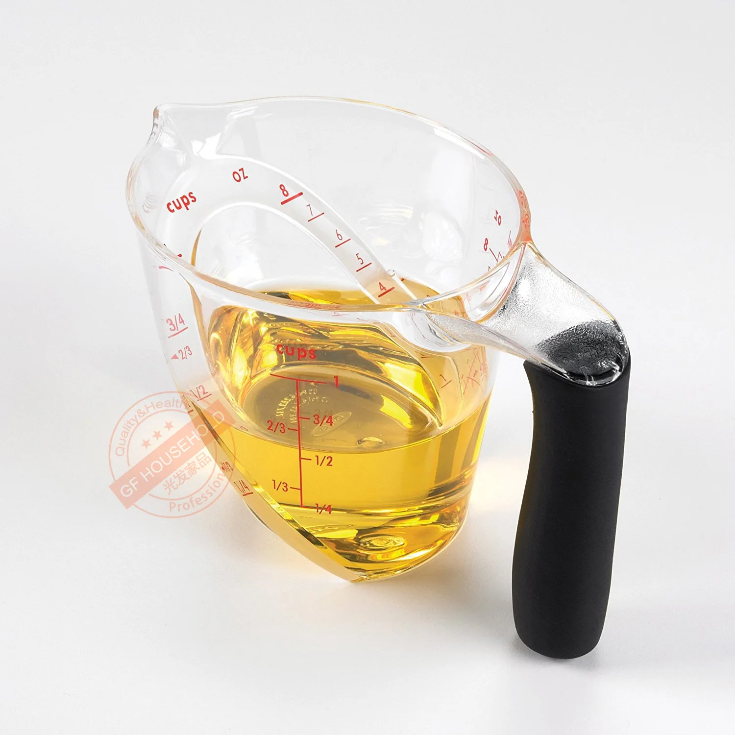 Transparent tape scale plastic measuring cup Baking laboratory measuring cup