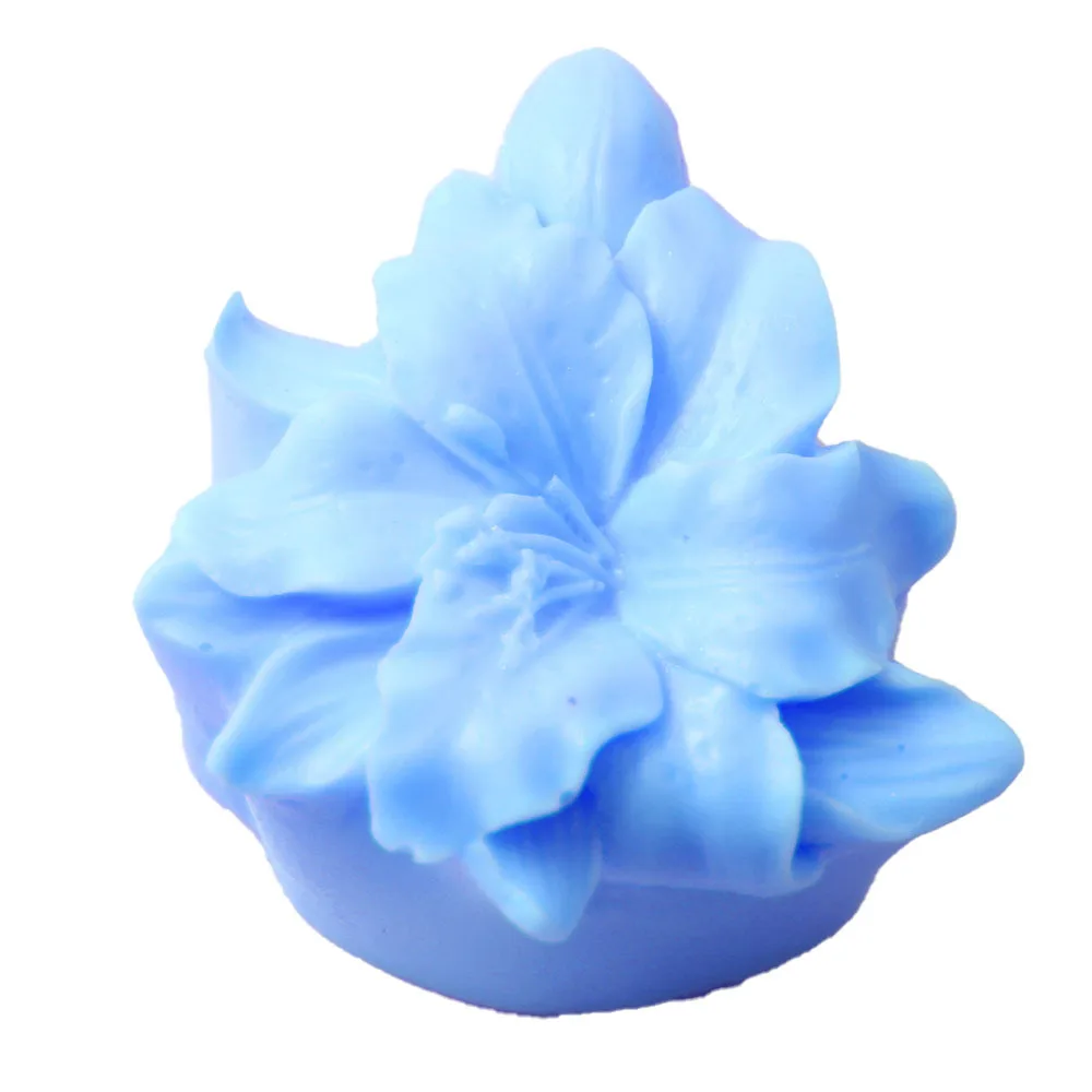 Lily silicone mold Handmade soap mold DIY soap soap mold