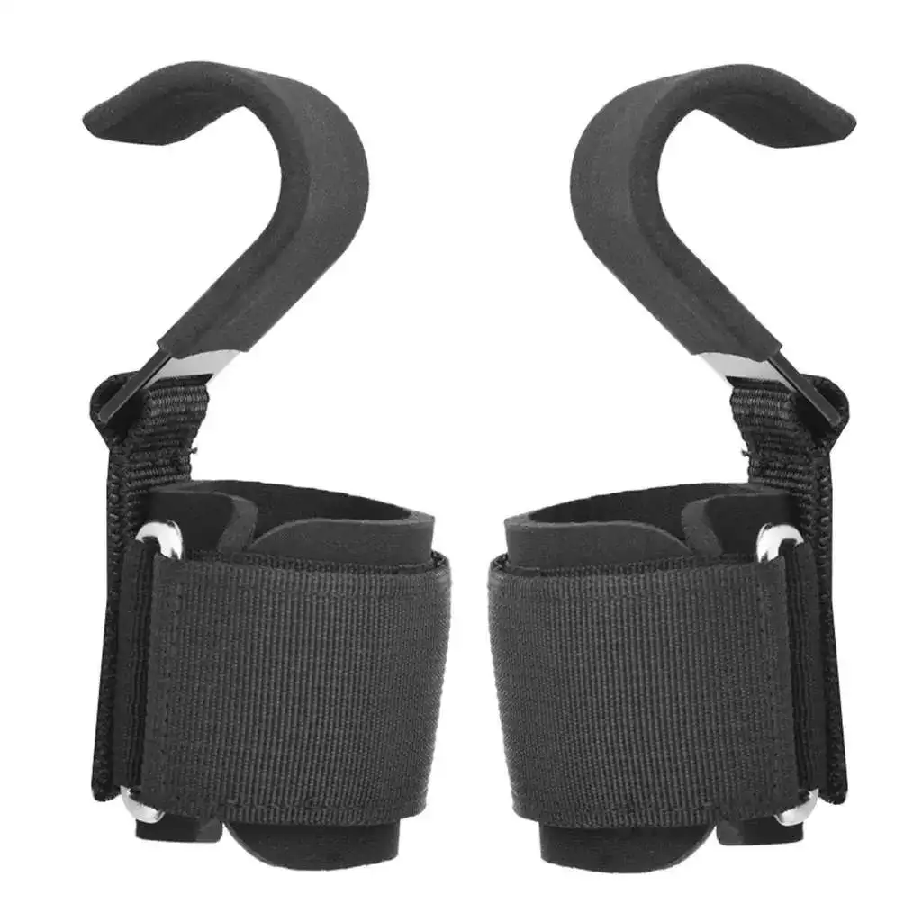 Gym Fitness Weight Lifting Training Hook Wrist Support Gripper Wrist Straps Exerciser Wrist Protective Hook