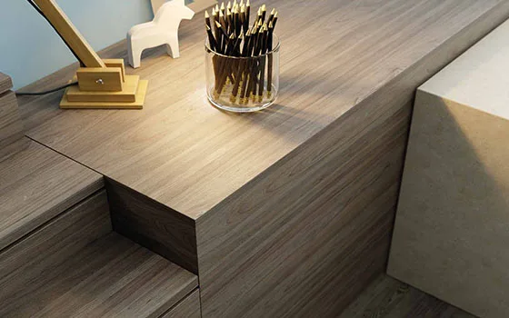 Glossy Matt Embossed Finish Melamine Laminated/ Plain/Wood Veneer/Uv Coated MDF Board for Furniture/ Decoration Building Panel