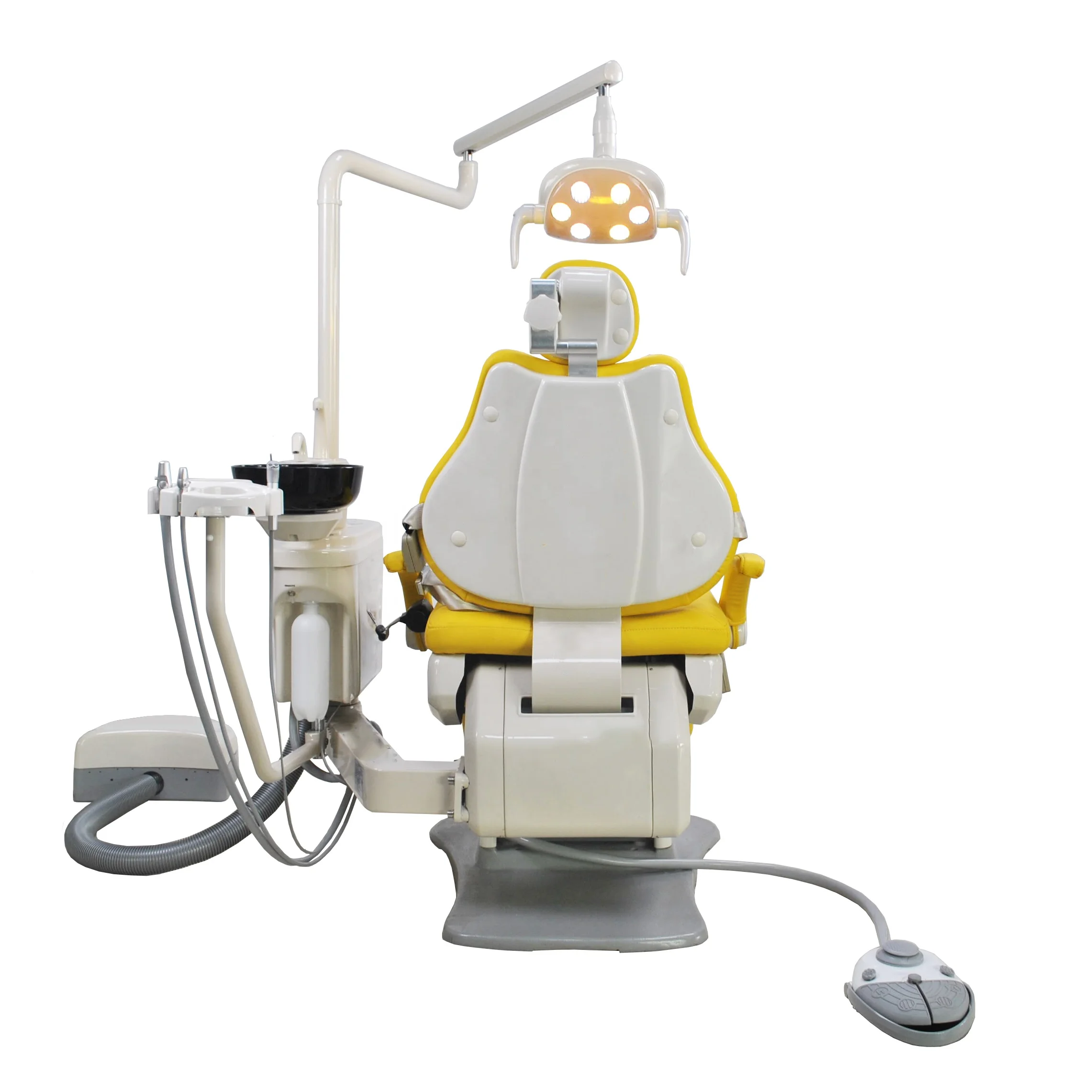 2023 Best dental folder Dental Chair Unit with Knee- Break new style dental equipment