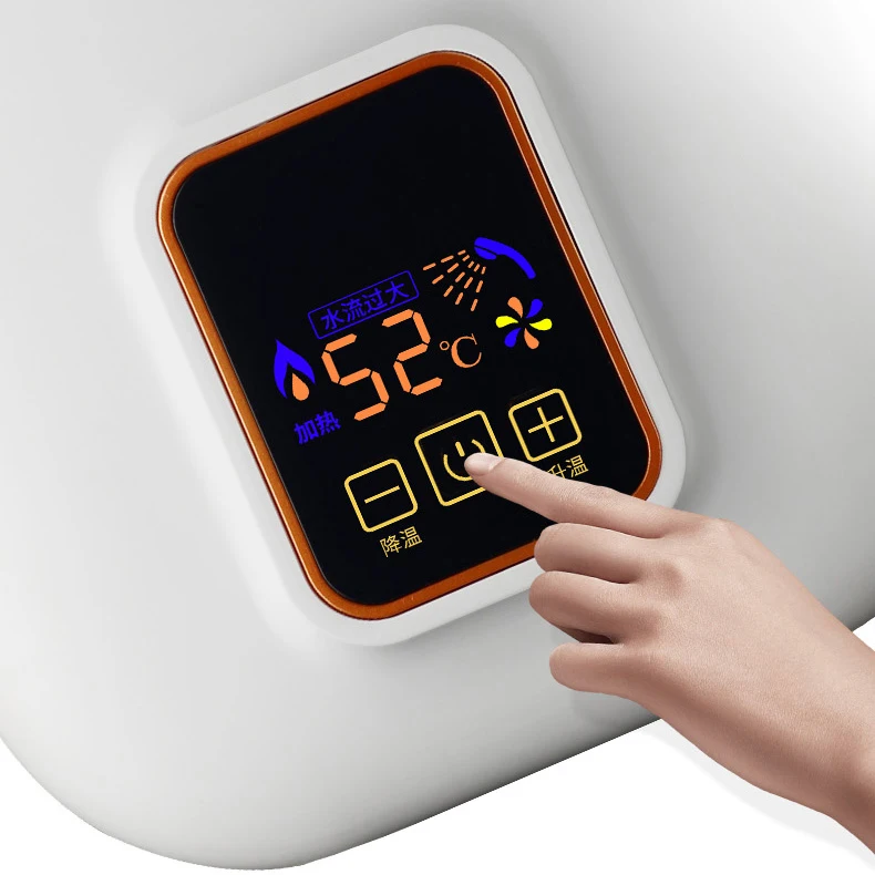 220-240V 6KW Electric Instantaneous instant Electronic Kitchen Wall Mounted Tankless Hot Water Heater