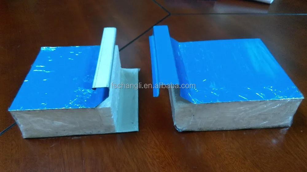 Дешевые EPS PU rockwool цветные покрытые стальными пластинами сэндвич-панели цветные для забора стены крыши