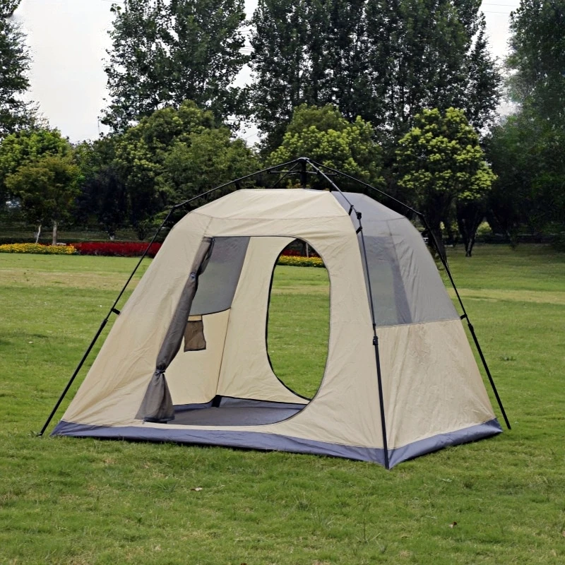 YOLO era pop up opening two lays 4 seasons waterproof camping tent for family