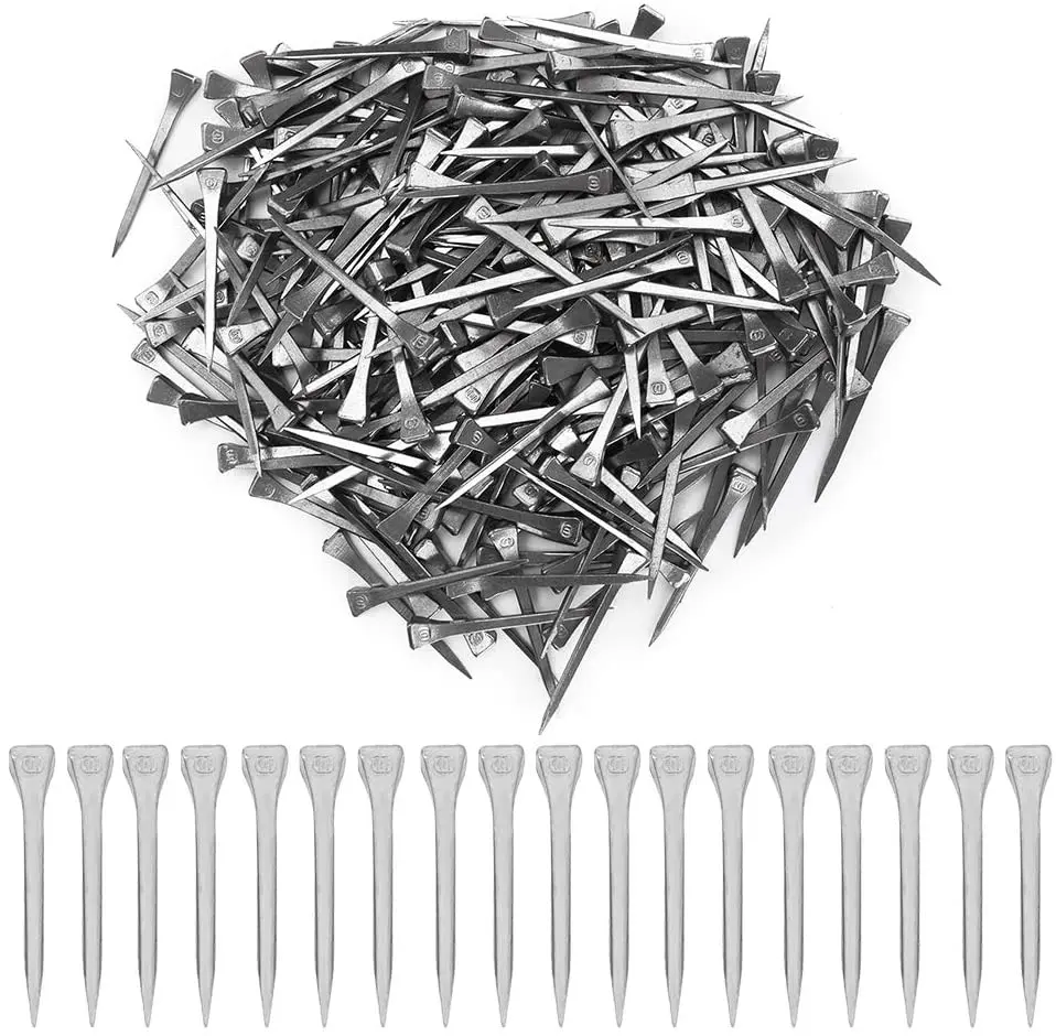 BSCI фабрика 250 шт. стальная Подкова ногти лошадь мотыга копыта для ногтей