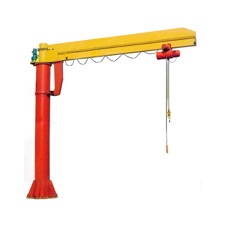 Wholesale Mounted Manual Jib Crane Heavy Lift 10 Tons with Fixed Slewing