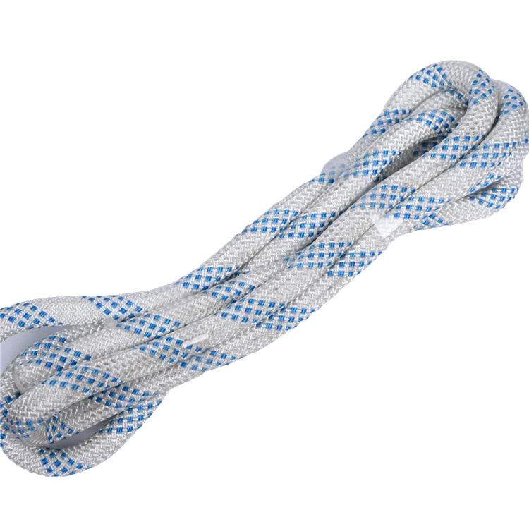 
Colorful double braided nylon rope for climbing 